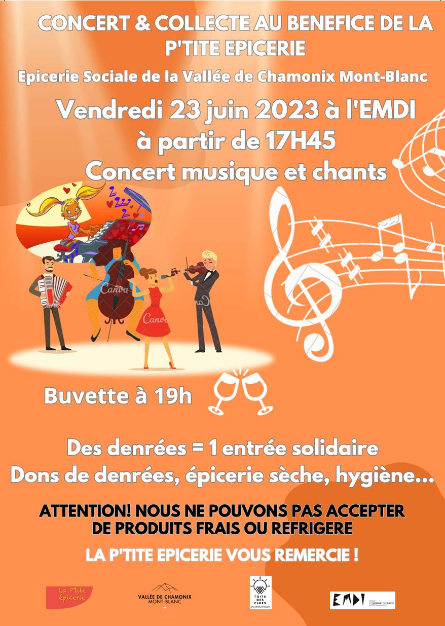 Concert Caritatif P'tite Epicerie a l'EMDI
