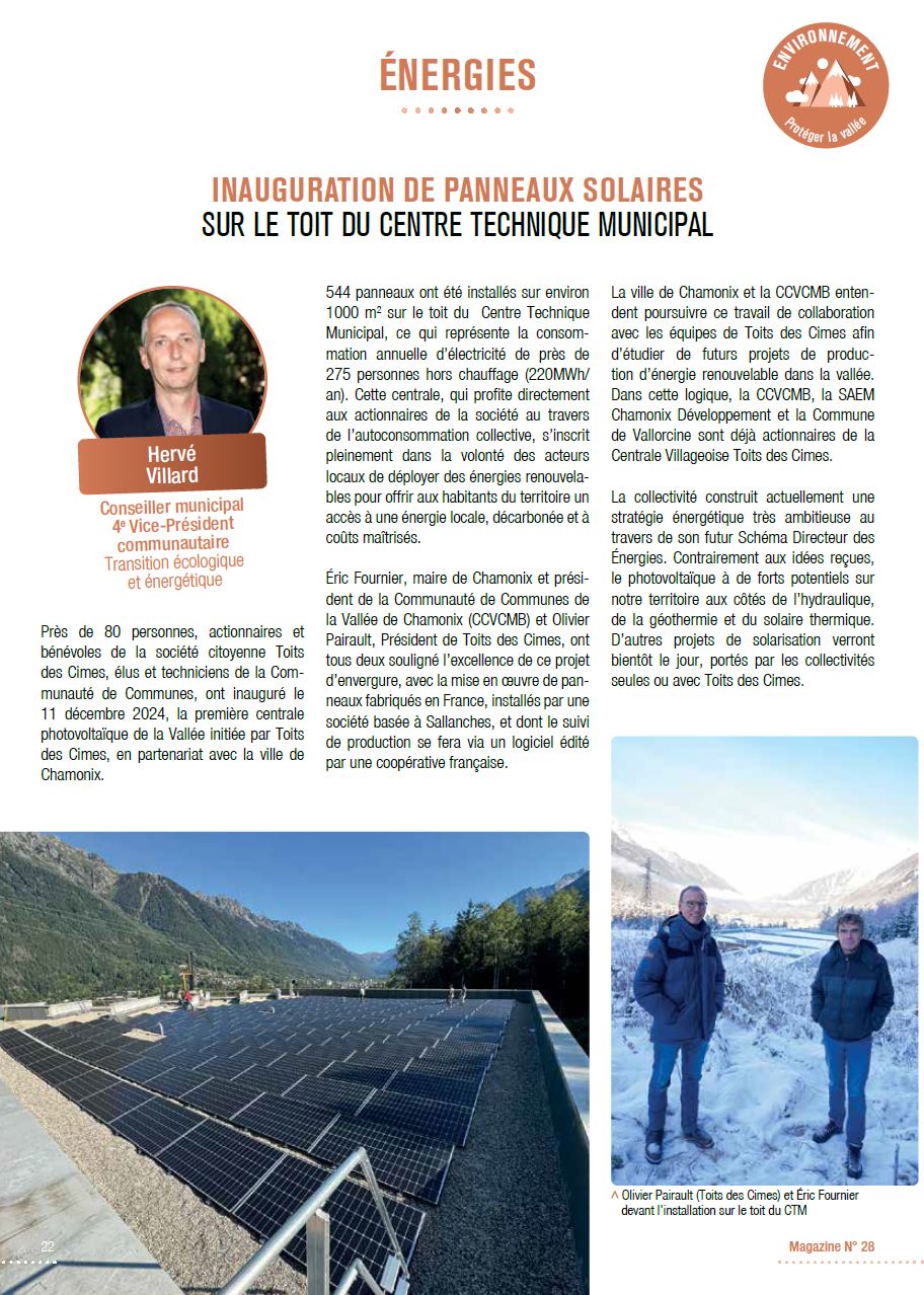 Bulletin municipal Chamonix - février 2025
