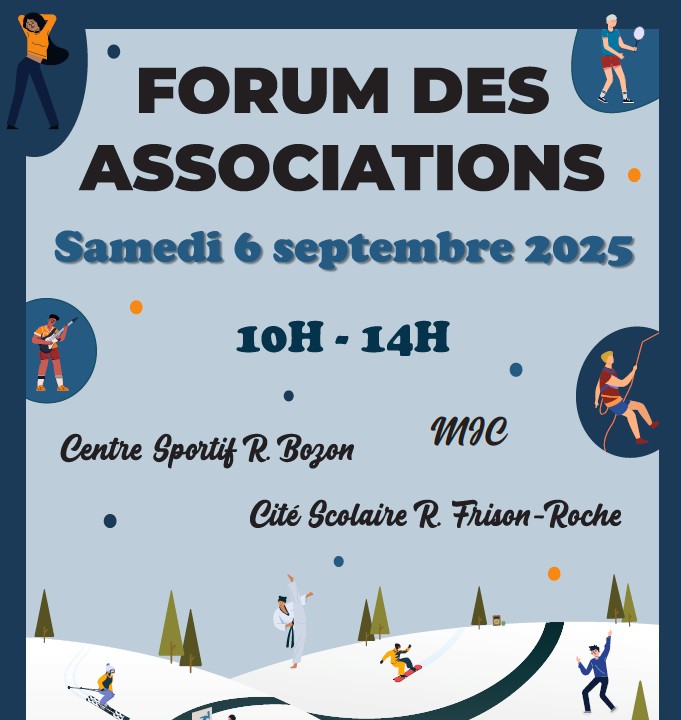 Forum des Associations Samedi 6 Septembre 2025