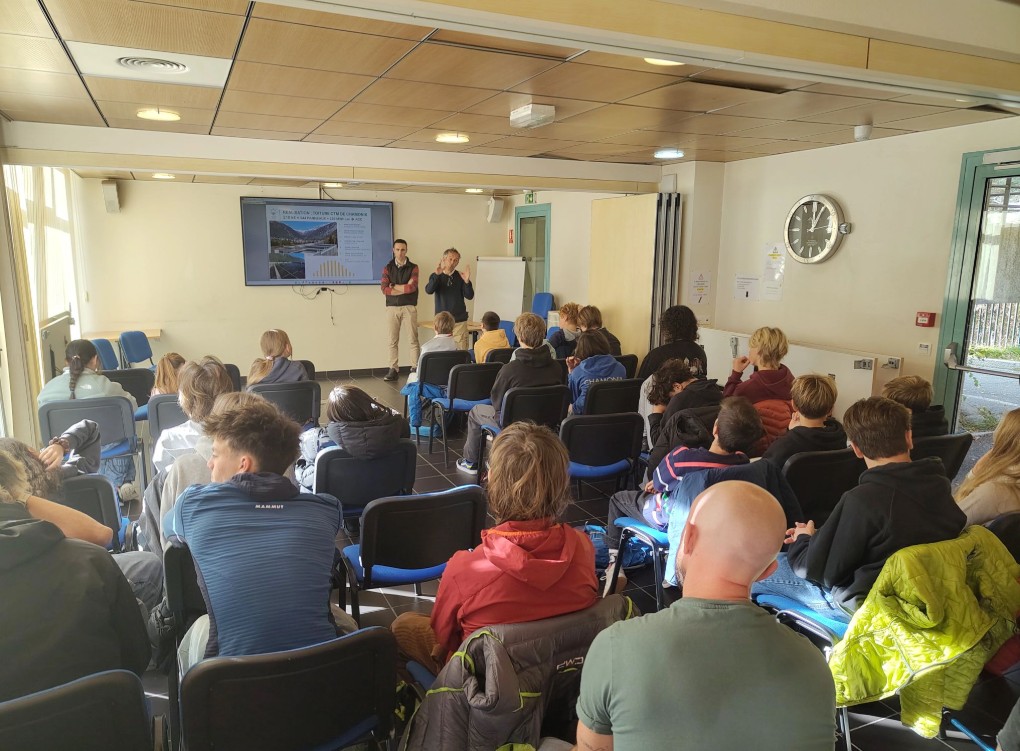 Presentation au éco-délégués de la Cité scolaire Frison-Roche